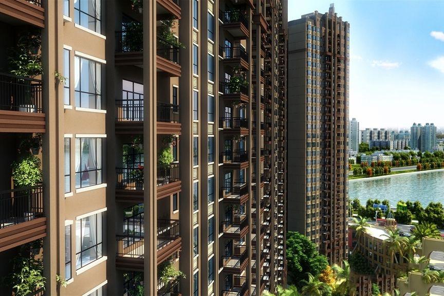 遠辰地產北海龍灣名郡項目外墻設計效果