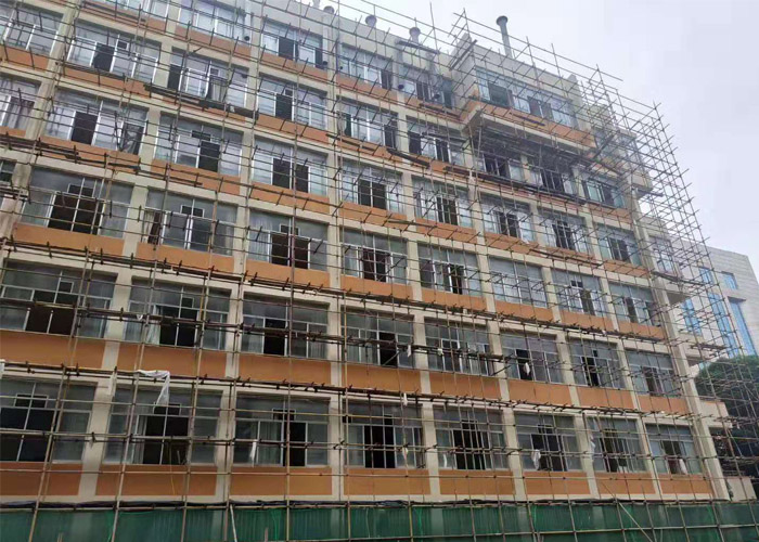 外墻翻新后真石漆效果