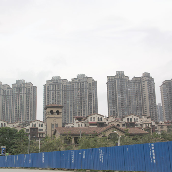 南寧中鐵鳳嶺山語城二期工程采用第三代太空隔熱涂料