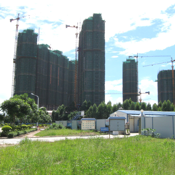 欽州江賓豪園采用第三代太空隔熱涂料