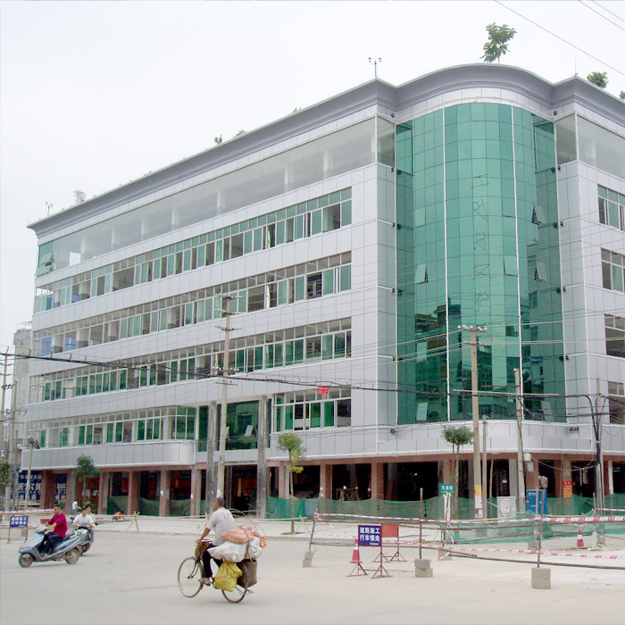 欽州浦北大世界廣場采用外墻涂料裝飾系統