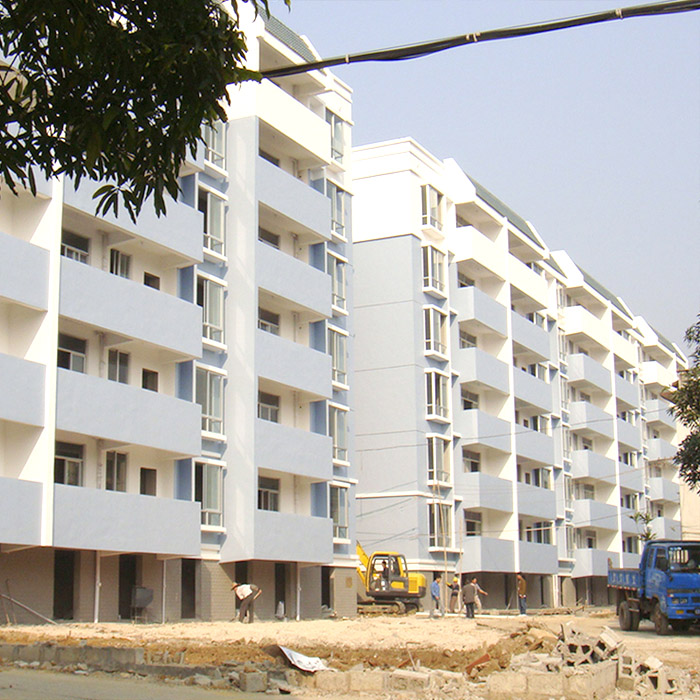 南寧市第四人民醫院職工住宅樓采用廣西第三代太空隔熱涂料